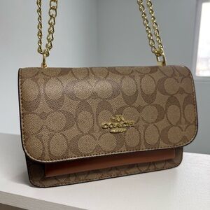 NEW Coach Leather Cross Body Bag